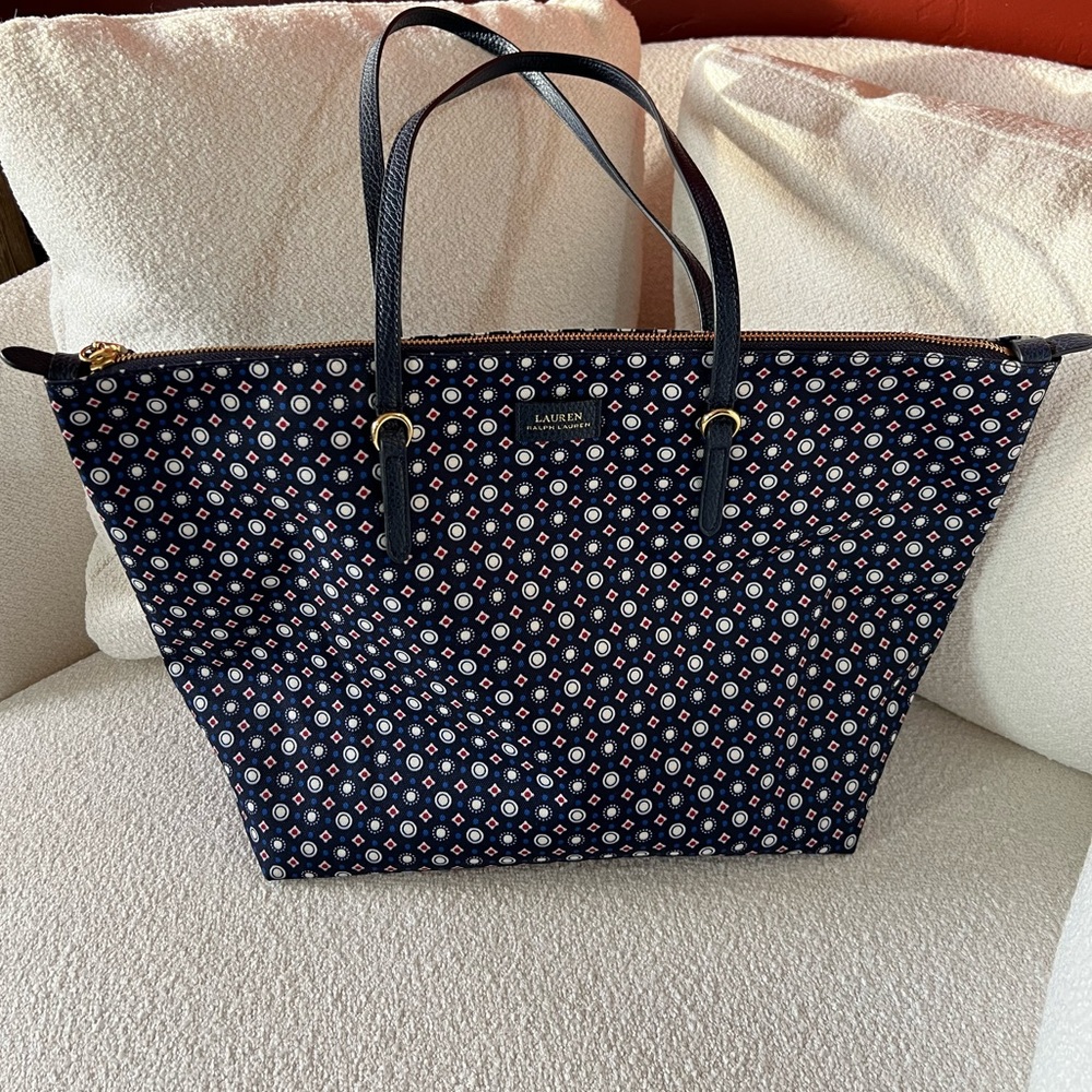 Ralph Lauren Medium Nylon Tote Bag - Picture 5 of 15